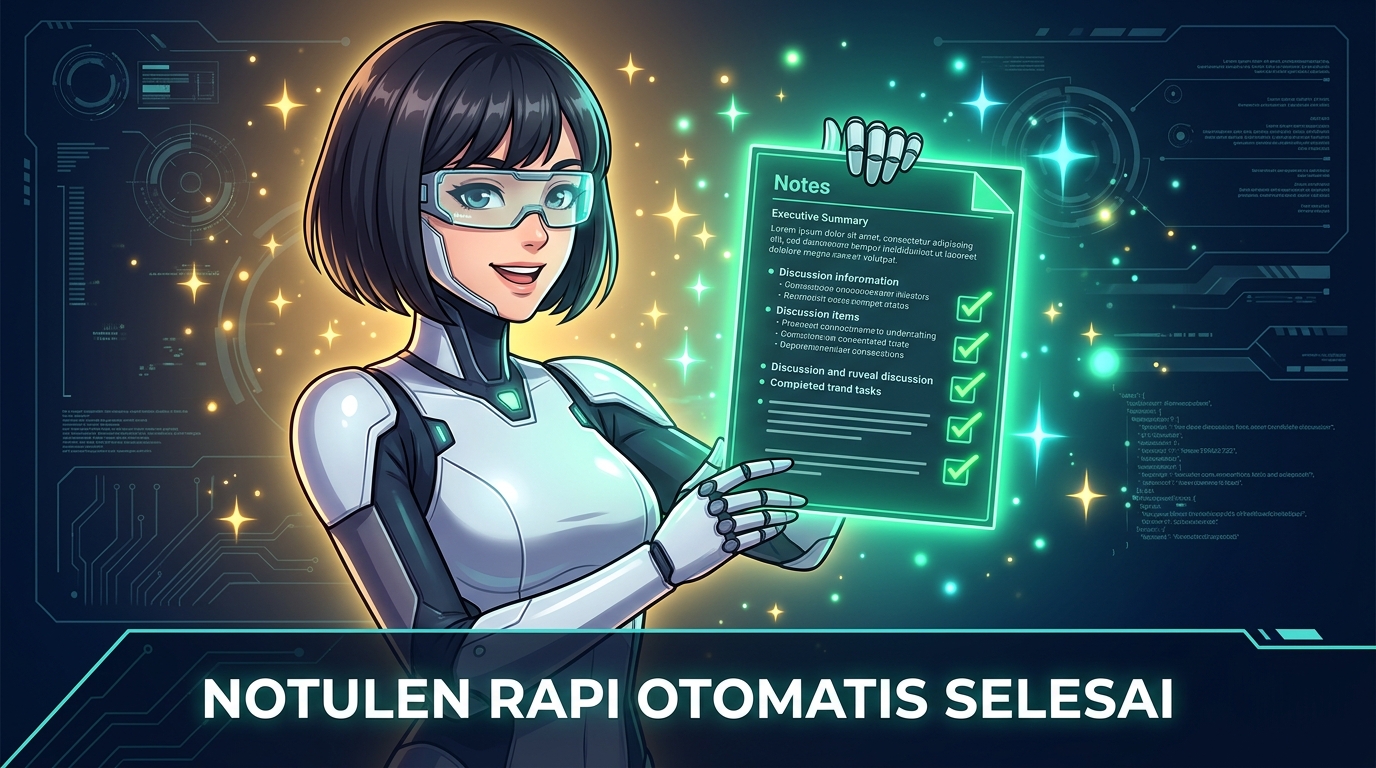 Format Notulen Rapat Resmi